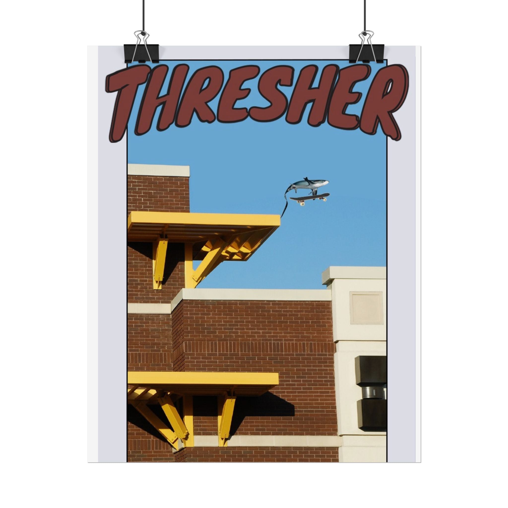 Rolled Poster — 'Thresher' Urban Architecture Print