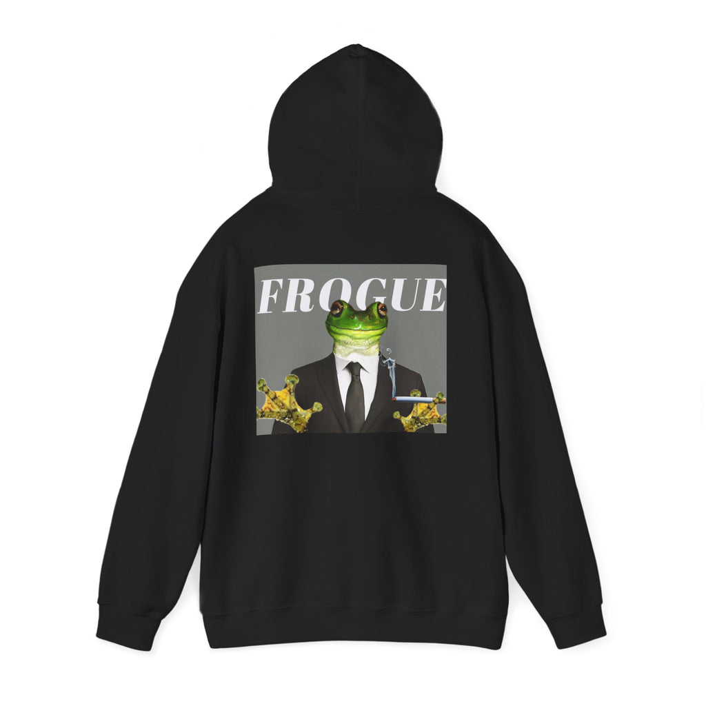 'FROGUE' Suit Frog Graphic Hoodie