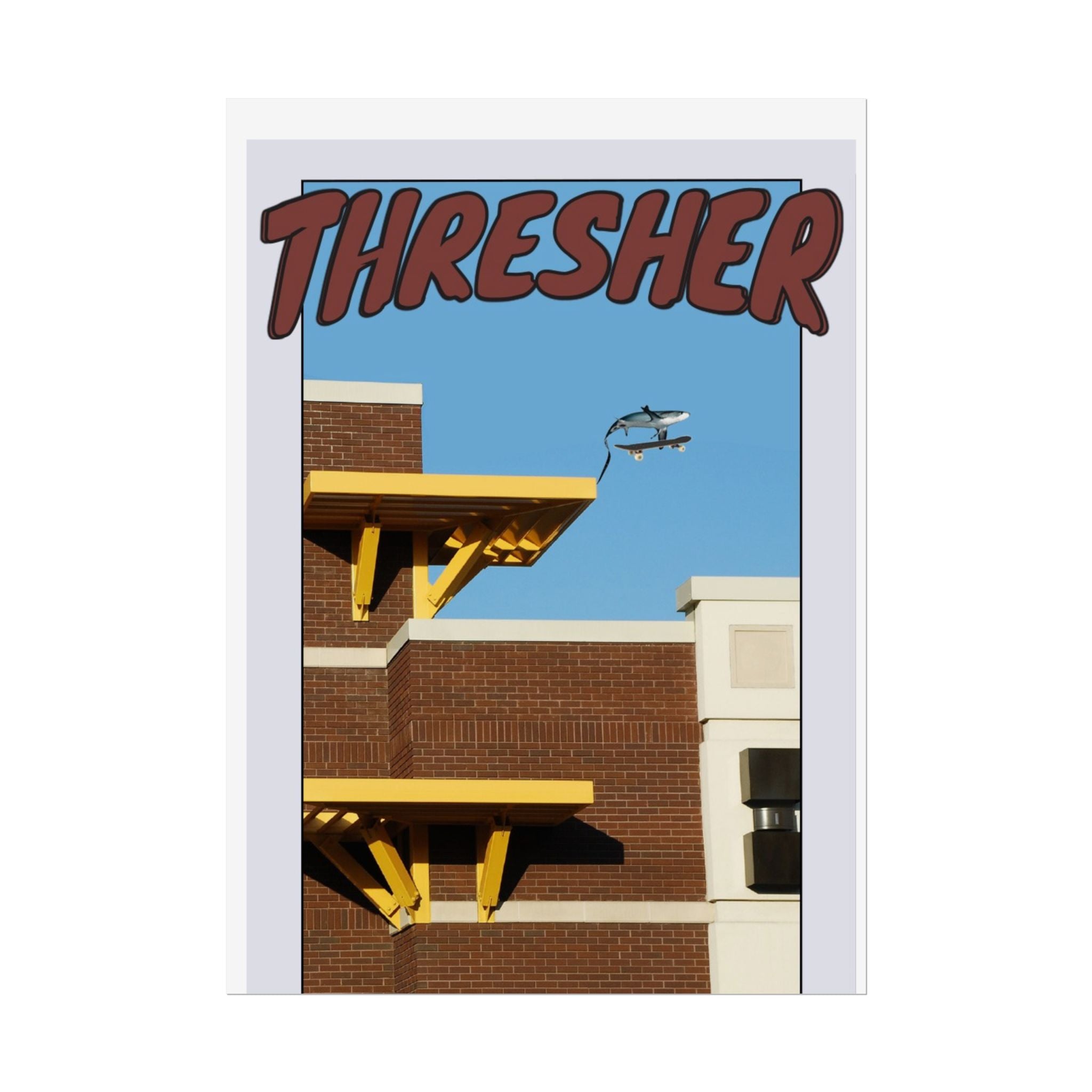 Rolled Poster — 'Thresher' Urban Architecture Print