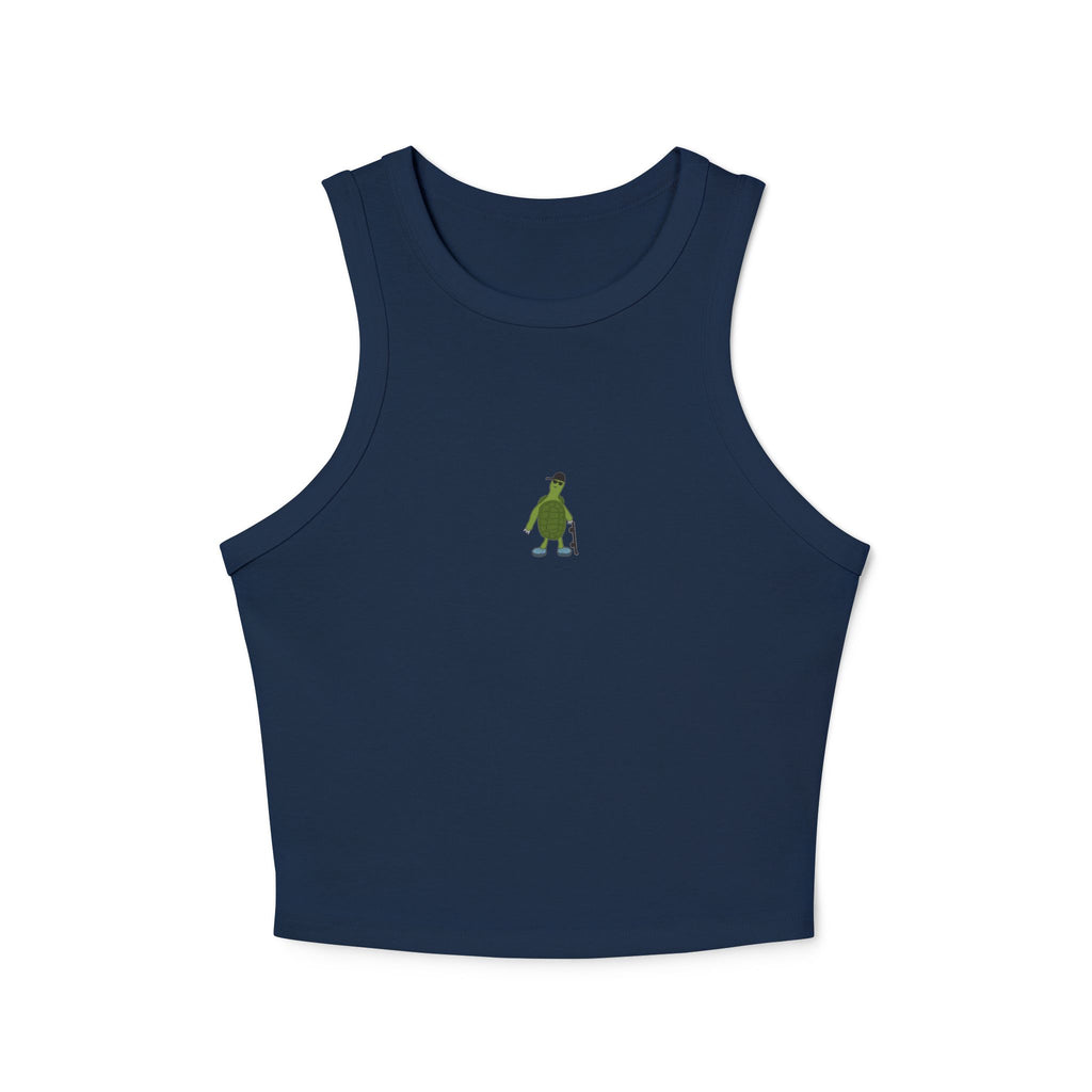 Skateboarding Turtle Tank Top