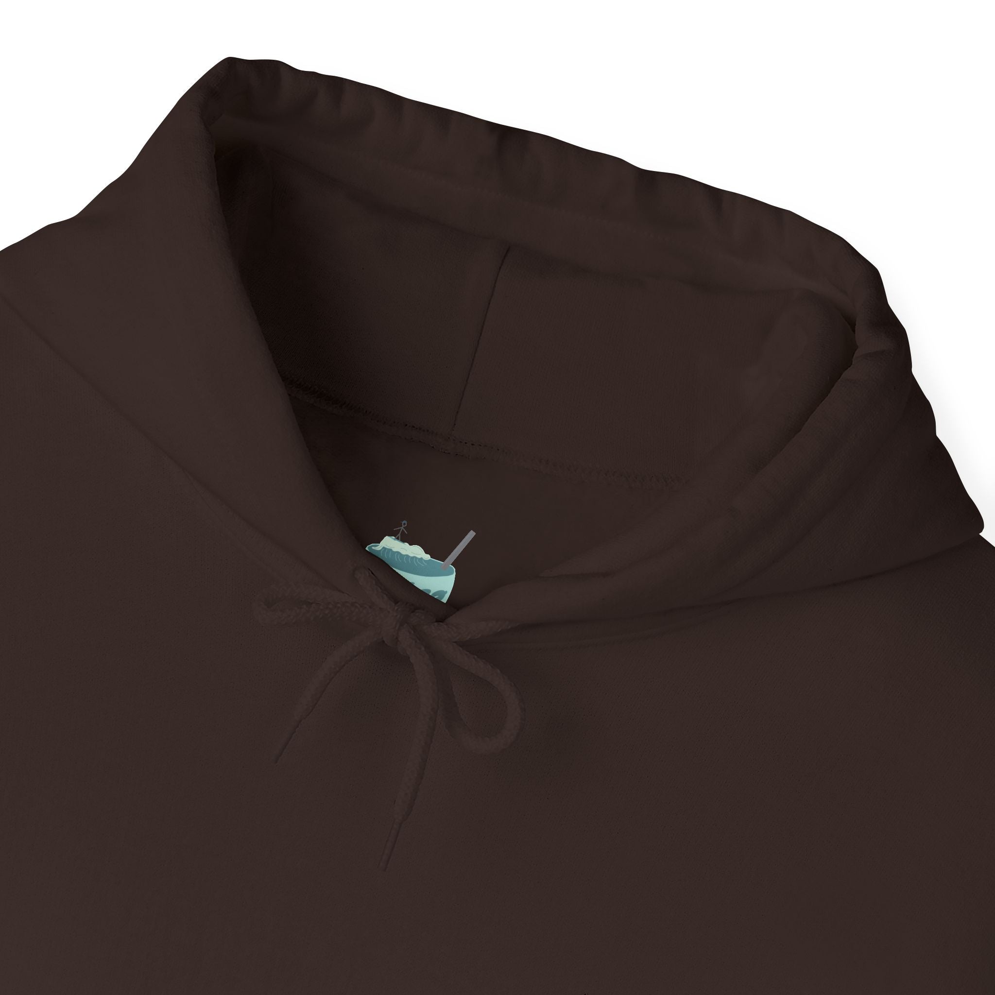 Embroidered Kangaroo Surf Hoodie