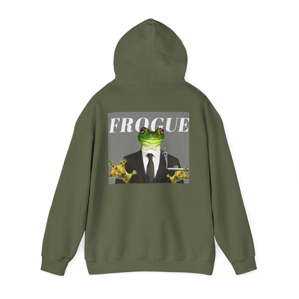 'FROGUE' Suit Frog Graphic Hoodie