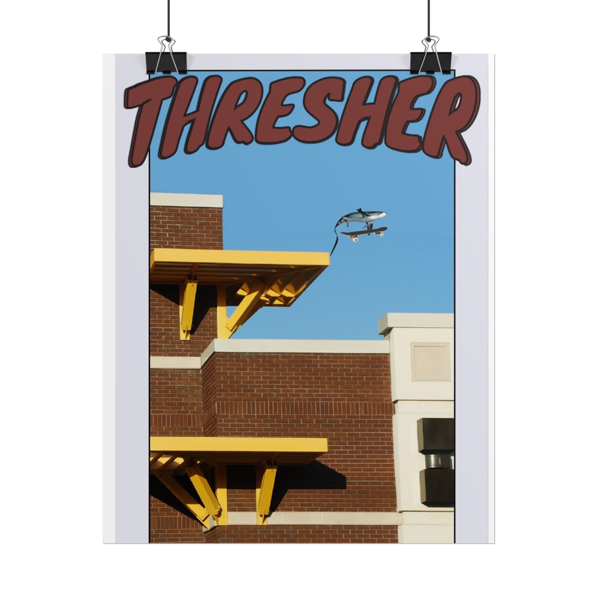 Rolled Poster — 'Thresher' Urban Architecture Print