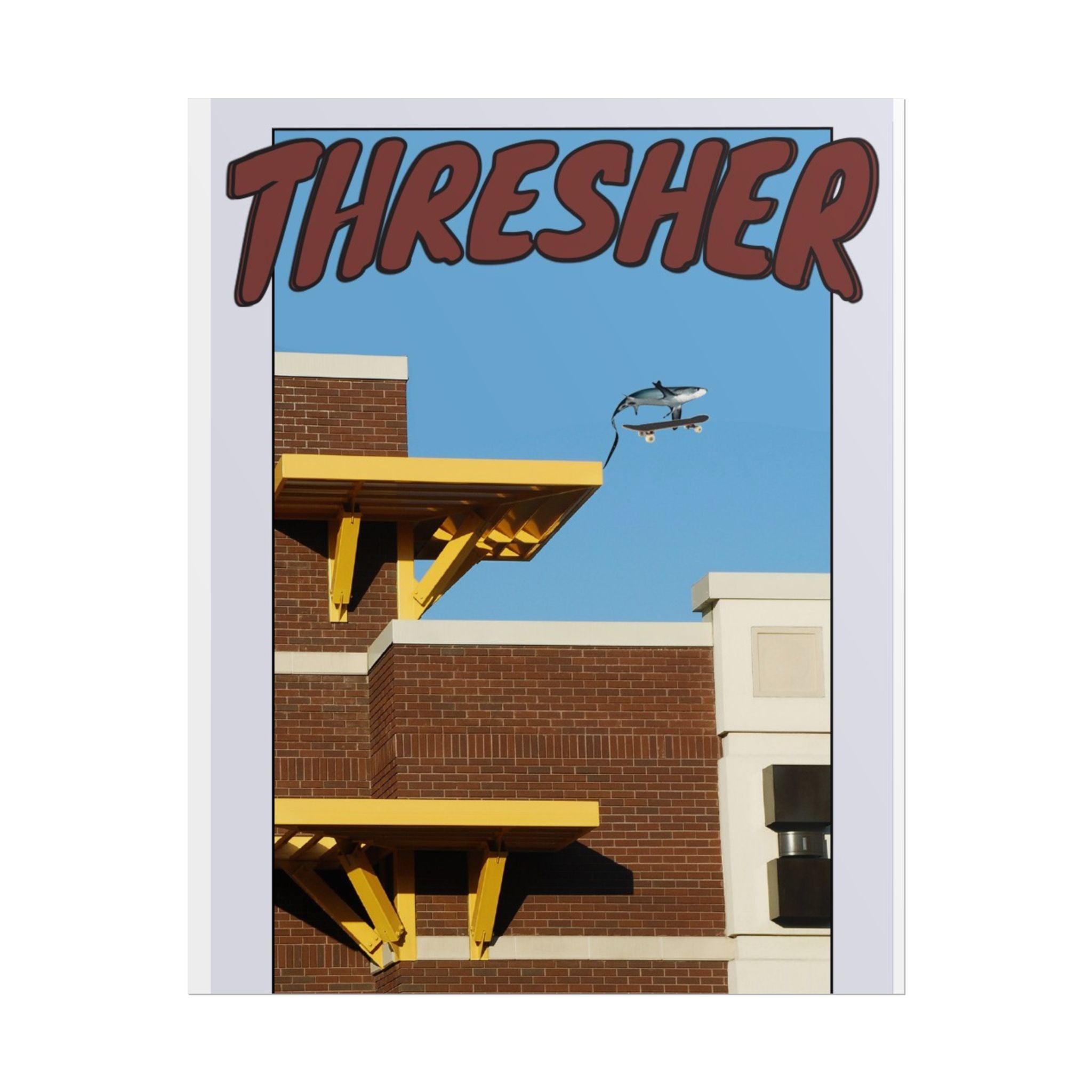 Rolled Poster — 'Thresher' Urban Architecture Print